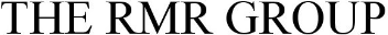 The RMR Group Logo
